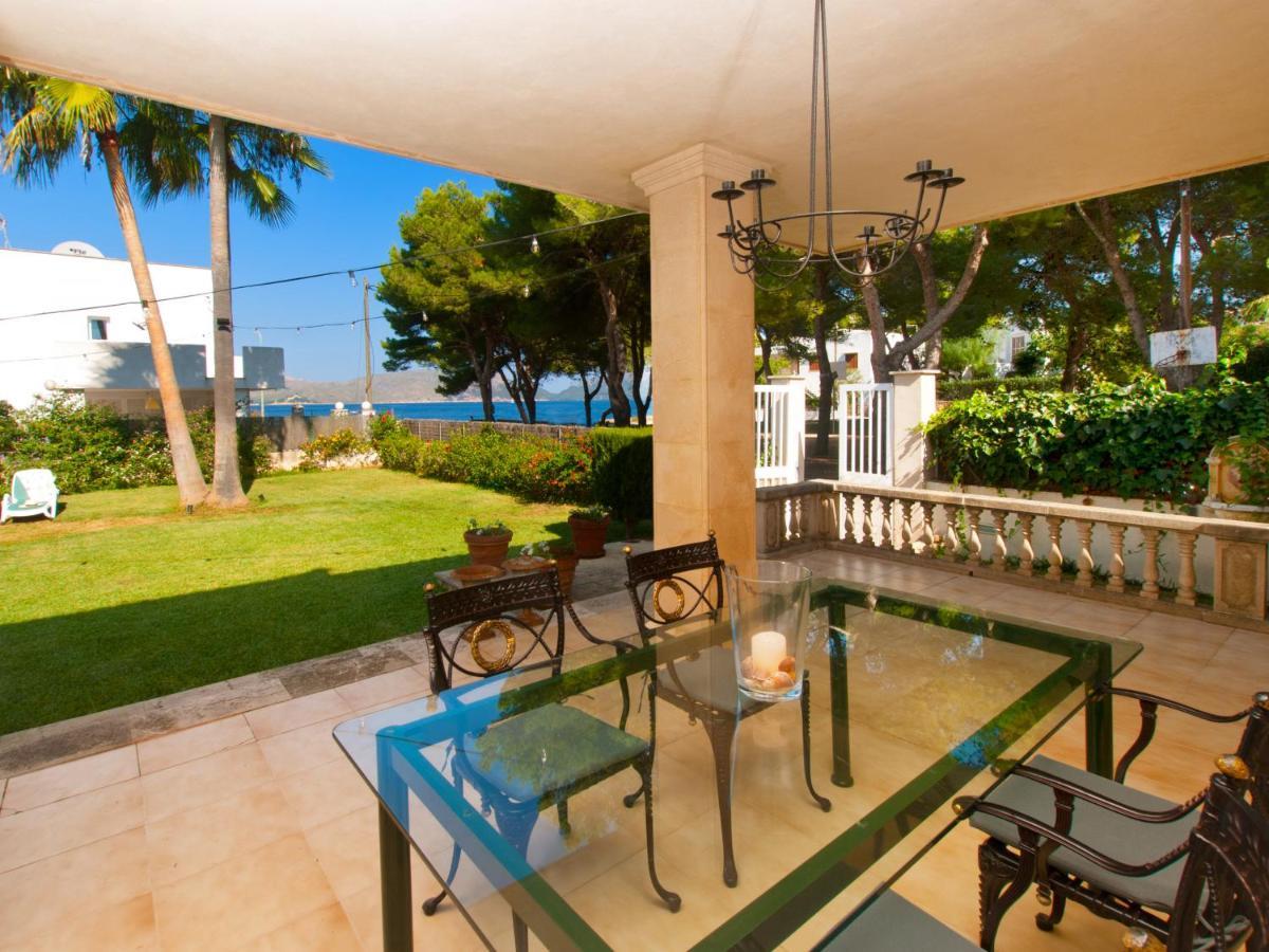 Villa Tita De Manresa, Con Jardines Y Vista Mar Alcúdia Buitenkant foto