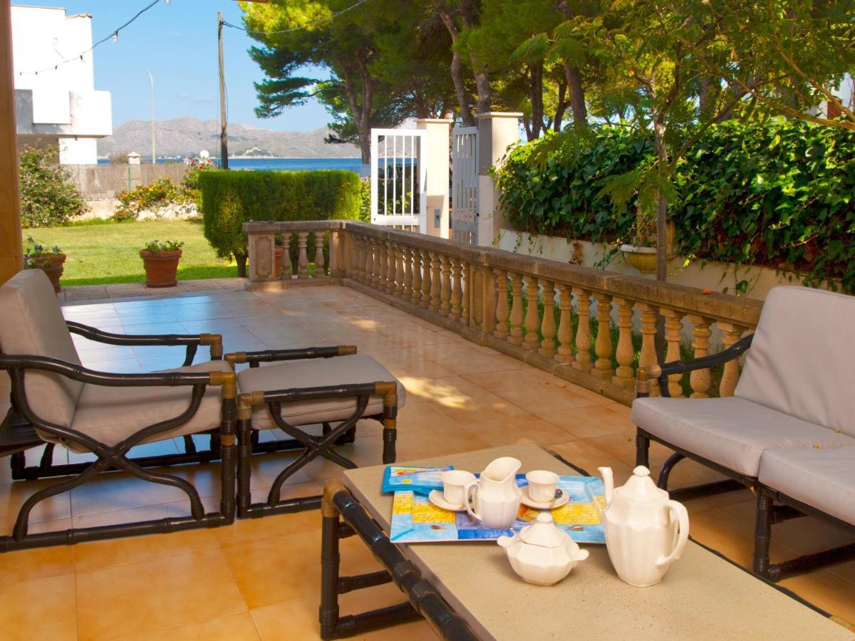 Villa Tita De Manresa, Con Jardines Y Vista Mar Alcúdia Buitenkant foto