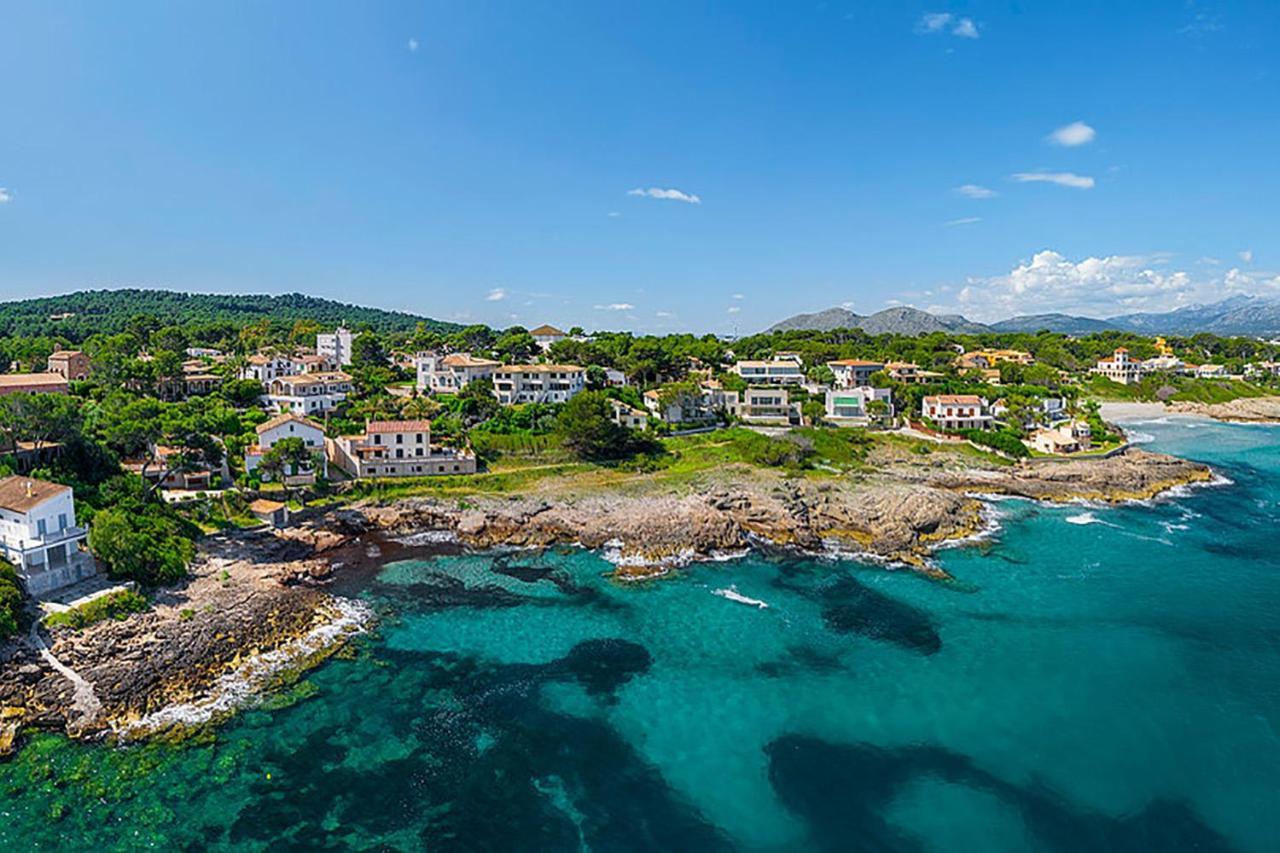 Villa Tita De Manresa, Con Jardines Y Vista Mar Alcúdia Buitenkant foto