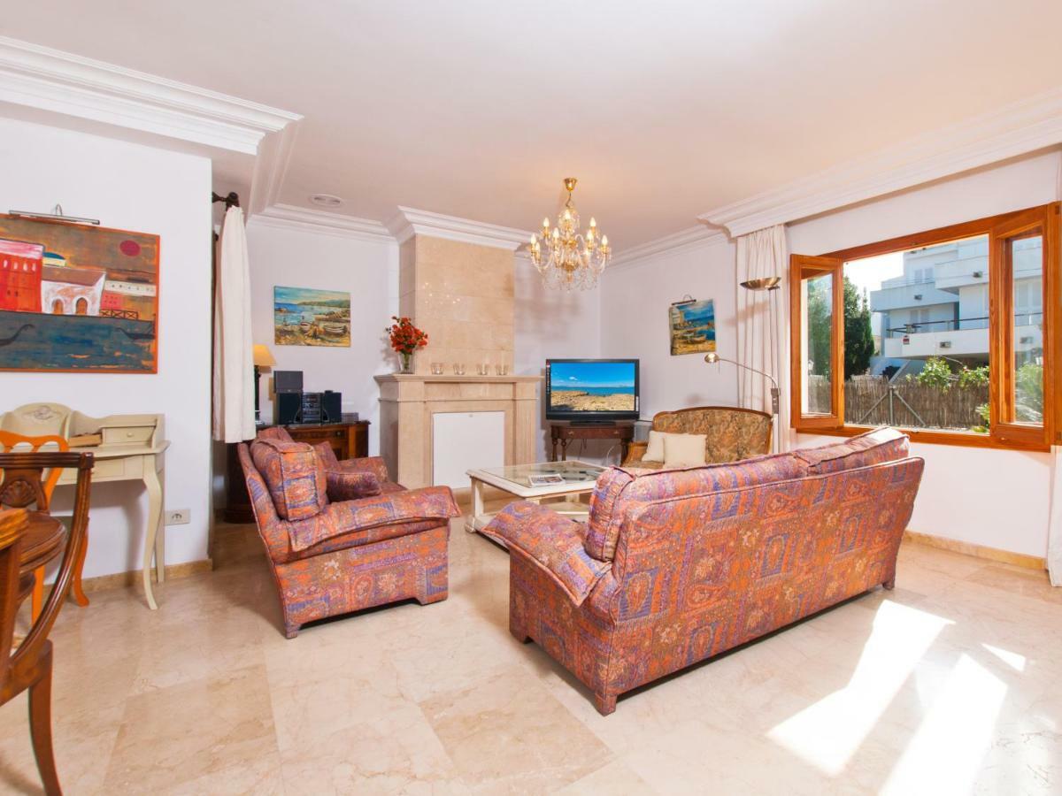 Villa Tita De Manresa, Con Jardines Y Vista Mar Alcúdia Buitenkant foto